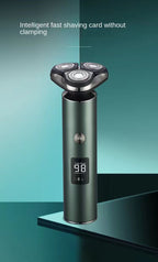 Men's Electric Shaver Triple Head Razor Travel Portable Washable