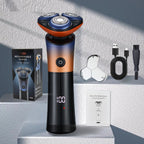 Color Matching Multi functional Shaving Fully Washable Intelligent 3D Floating Magnetic Suction Shaver