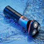 Color Matching Multi functional Shaving Fully Washable Intelligent 3D Floating Magnetic Suction Shaver
