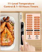 Silicone Food Heating Pad, Kitchen Dining Table Heating Pad, Heating Pad With 10 Temperature Settings, Foldable And Rollable Soft Table Pad, Buffet Party And Daily Household Electric Heating