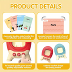 Toddler Toys Talking Flash Cards For 1 2 3 4 5 6 Year Old Boys And Girls, Autism Sensory Toys For Autistic Children, Learning Educational Montessori Speech Therapy 224 Sight Words Kids Gifts