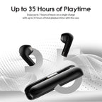 Bluetooth Headset - High Sound Quality Wireless Binaural Mini In-ear Sports Noise Cancellation