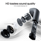 Bluetooth Headset - High Sound Quality Wireless Binaural Mini In-ear Sports Noise Cancellation