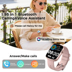 1.95-inch Smart watch Fitness Tracker With Multiple Exercise Modes