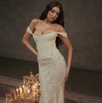 Mozision Off-shoulder Backless Sexy Evening Dress For Women Purple Sleeveless Strapless Ruched Bodycon Club Party Dress