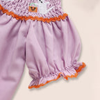 Infant Baby Girls Halloween Dress Ghost Embroidery Dress With Headband Party Costume Dresses