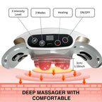Automatic Abdominal Massager Multiple-use For Waist And Abdomen Back Neck And Legs 3 Modes For Home Or Office Use