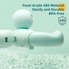 MiniJones Baby Bath Stand Suction Cup Wall-Mounted Adjustable Width Portable Standing Shower Holder