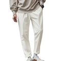 Men's Trousers With Pockets Casual Loose Comfortable Quick-drying Waist-tied Pants