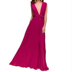 Women's Sexy Long Party Dress Club Floor-Length Summer Backless Bandage Maxi Dress Multiway Bridesmaids Boho Women Dress Vestidos