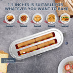 4-Slice Toaster, 7 Settings, Defrost, Reheat, Removable Crumb Tray, Full Body Stainless Steel Housing, Anti-Fingerprint, Anti-Jam, 1350W, Silver, Amazon Resale Prohibited