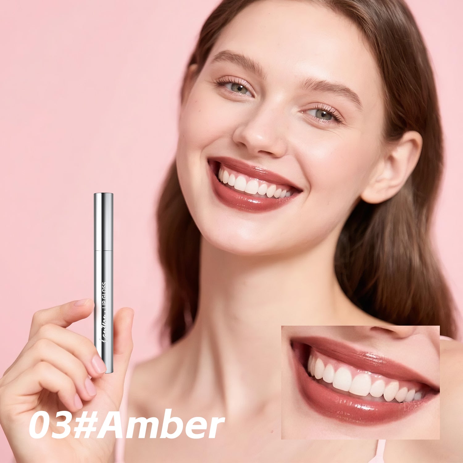 4 Colors Lip Gloss,Hydrating Lip Tint,Long Lasting Waterproof, High Shine Glossy Mirror Lip Stain, Long Lasting Moisturizing,Non Sticky, Romantic Lip Gloss Gift For Women