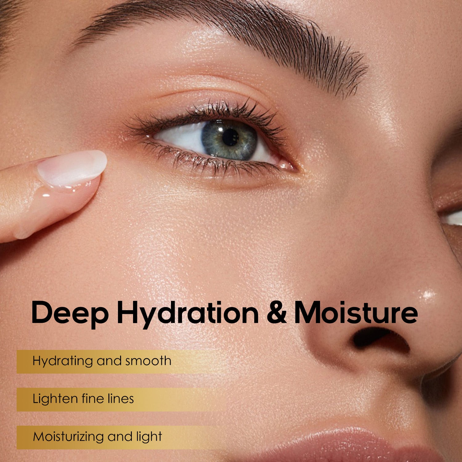 Golden Crystal Eye Patches, With Collagen Glycerin And Moisturizing Ingredients, Hypoallergenic Gentle Formula, Daily Skincare For Men And Women, Suitable For All Skin Types, 36 Pairs, Valentine's Day