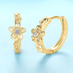 Delicate Floral Earrings For Women