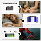 1.95-inch Smart watch Fitness Tracker With Multiple Exercise Modes