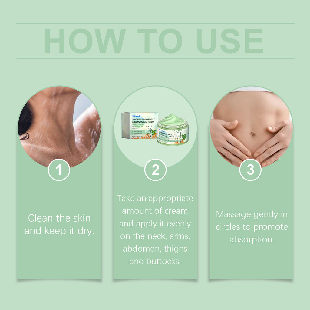 Ximonth Wormwood Body Massage Cream Moisturizes Body And Skin Care Firming, Nourishing And Hydrating Skin