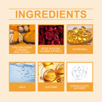 OUHOE Turmeric Cleanser Gently Cleanses Facial Skin, Moistens, Nourishes And Nourishes Skin Without Straining