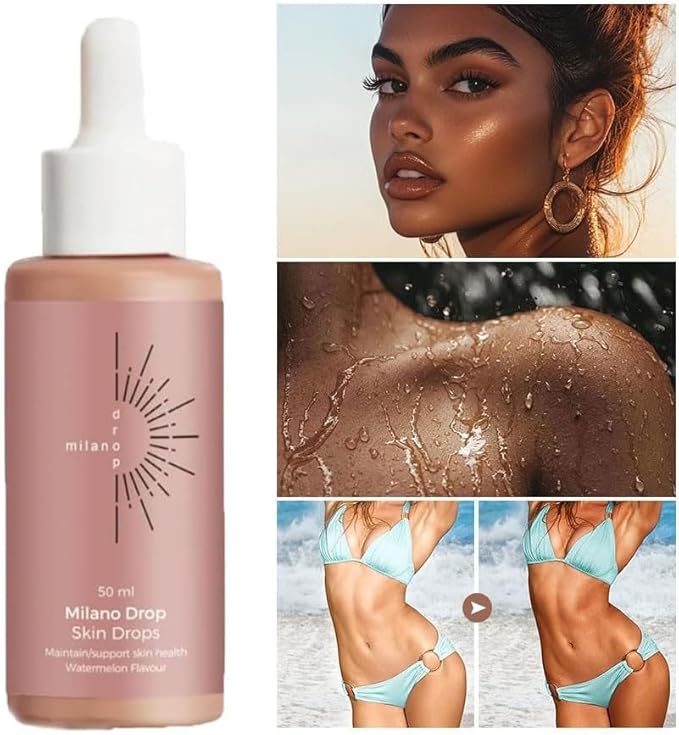 Tanning Face & Body Serum Drops – Natural Bronzing Glow