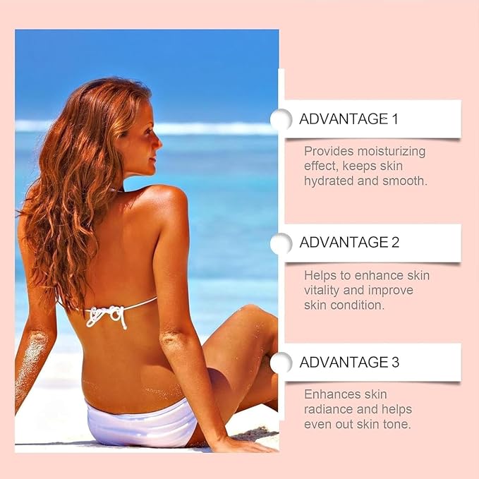 Tanning Face & Body Serum Drops – Natural Bronzing Glow