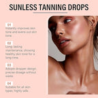 Tanning Face & Body Serum Drops – Natural Bronzing Glow