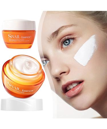 Lacco Snail Essence Moisturizing Face Cream  – Hydrating Daily Facial Lotion for Soft & Smooth Skin