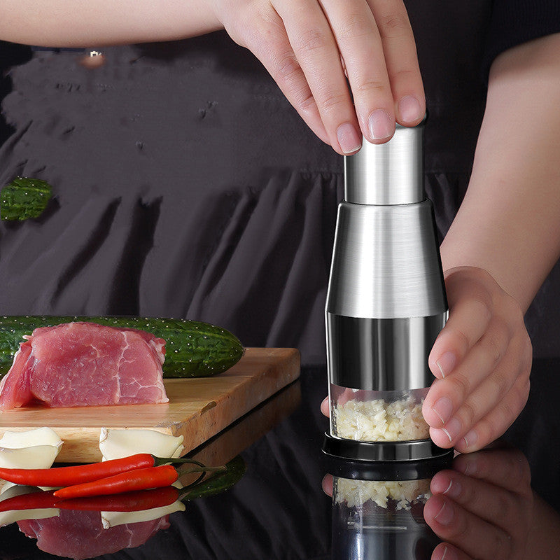 Garlic Crusher Onion Chopper Multiplexer Vegetables Chopper Manual Garlic Press Machine Garlic Squeezer Kitchen Gadget