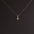 Jinai Heart Zircon Clavicle Necklace Niche And Sophisticated