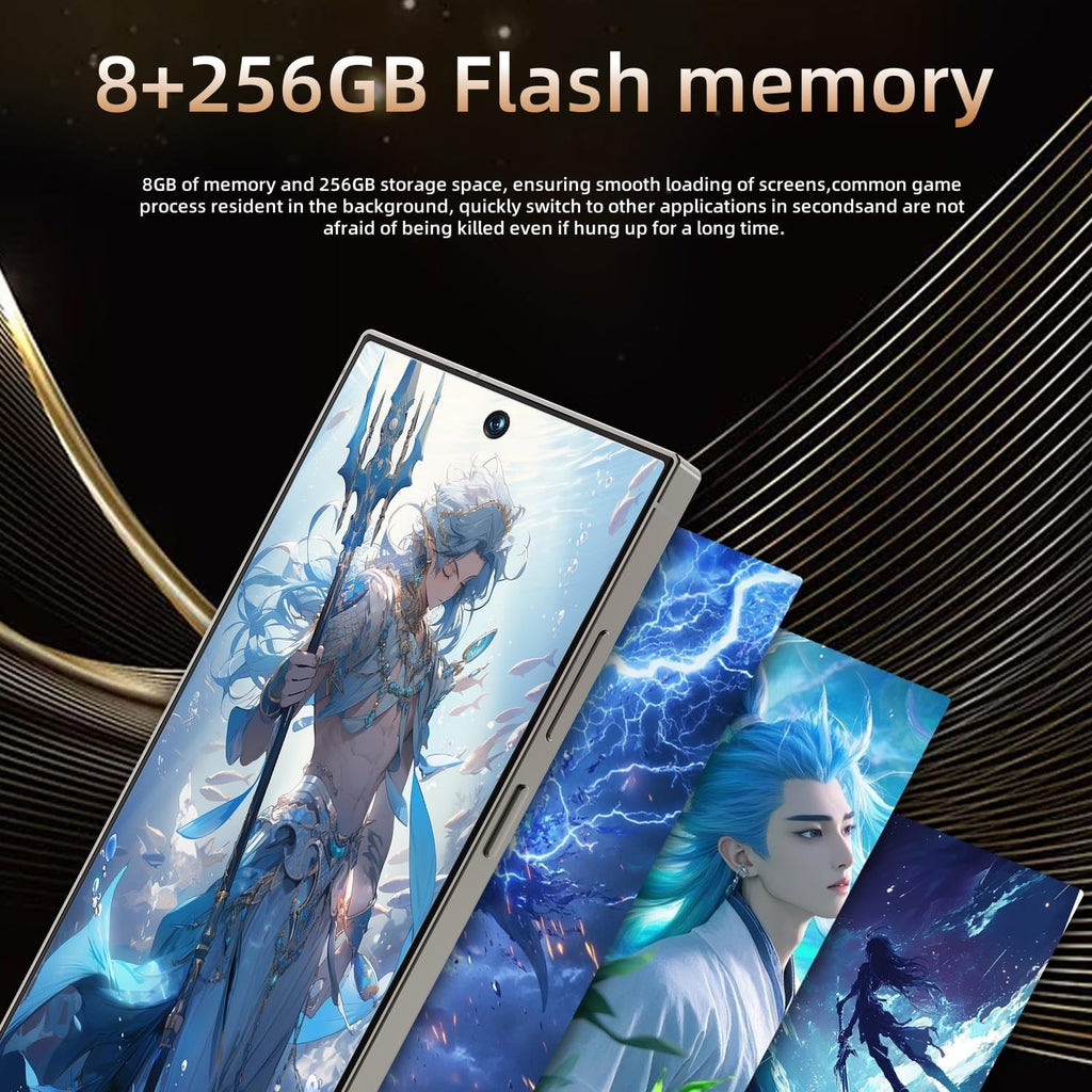 C25 Ultra Cell Phone 5G Unlocked Phone,Smartphone With Tool Pen, Android 15.0 Cell Phone