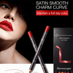 12 Color Lip Liner Pencil Set, High Pigmented Natural Lip Makeup Vegan Soft Pencils Longwear  Ultra Fine Lip Liners