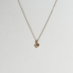 Jinai Heart Zircon Clavicle Necklace Niche And Sophisticated