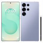 C25 Ultra Unlocked Phone,5G Smartphone 8GB 256GB 7.3-inch Android 14 Cell Phone 6800mAh Large Battery Dual SIM Face GPS