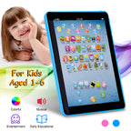 Baby Learning Tablet Educational Mini Pads Toys Touch Learn Toddler Tablet For ABC Numbers Words Gift For Boys Girls Aged 1-6 Year Old Kids