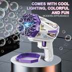 60-hole Bubble Gun - Purple