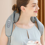 Shoulder Massage Instrument Neck Kneading Hot Compress Multi functional Wireless