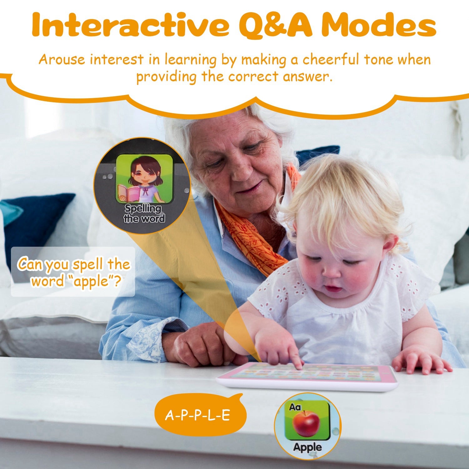 1Pc Kid Baby Toddler Tablet Toy Educational Learning Study Tablet Pad Gift For Aged 2 3 4 5 6 7 Girls Boys