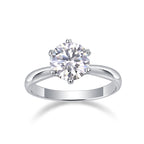 D-Color Moissanite 1-Carat Classic Couple Rings Unisex Design For Both Men And Women