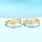 Delicate Floral Earrings For Women