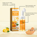 OUHOE Turmeric Cleanser Gently Cleanses Facial Skin, Moistens, Nourishes And Nourishes Skin Without Straining