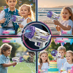 60-hole Bubble Gun - Purple