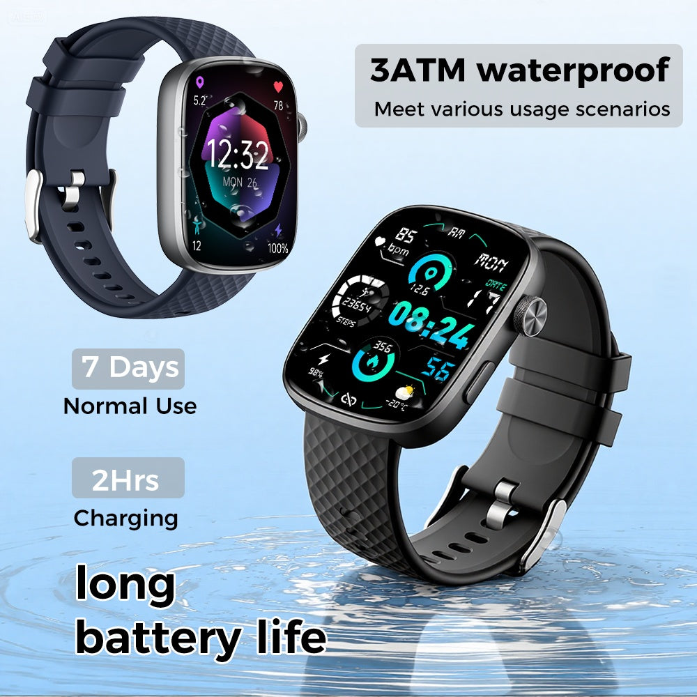 1.95-inch Smart watch Fitness Tracker With Multiple Exercise Modes