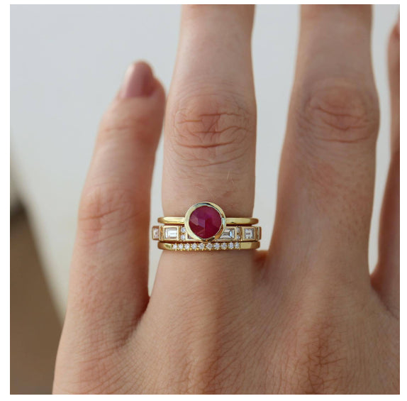 Stylish And Simple Personality Women's Ring