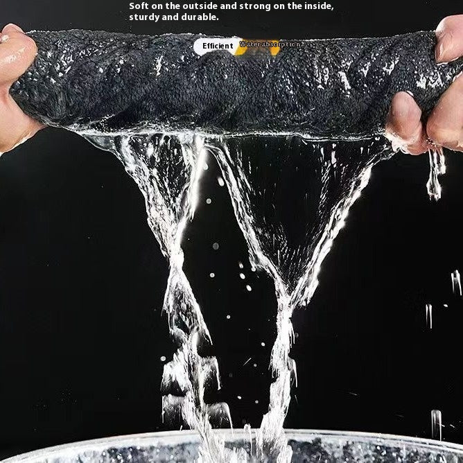 Towel Microfiber Car Beauty Car Towel Not Easy To Shed Hair Thickened Absorbent Seamless Car Cleaning Cloth