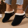 Fashion Plush Slippers Outdoor Wedges Sandals Women's Garden Shoes