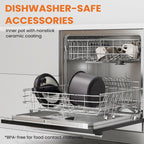 9 In 1 Electric Pressure Cooker, Warmer & Sterilizer, Saute, Slow Cooker, Rice Cooker, Multi-Functional Smart Pot