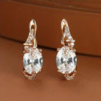 Hot Sale Ear drops Finely Inlaid Stud Earrings
