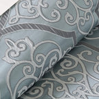 12 Piece Comforter Set With Cotton Bed Sheets Blue King