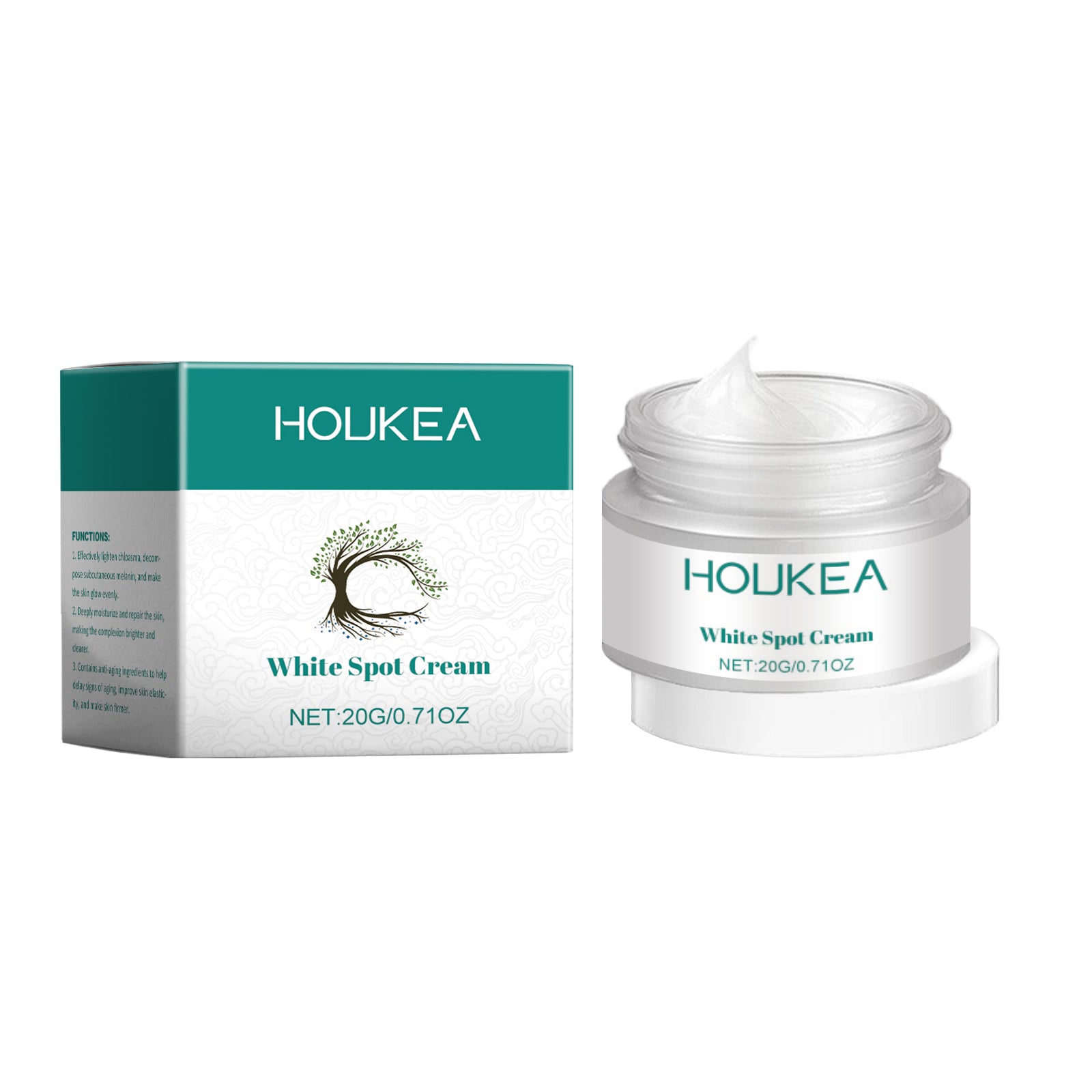 Houkea Moisturizing Cream Moisturizes And Elevates Facial Skin Daily Skin Care Moisturizing, Brightening, Smoothing And Firming Cream