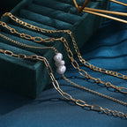 4-Piece Minimalist Geometric Bracelet Set For Women With Flower Design