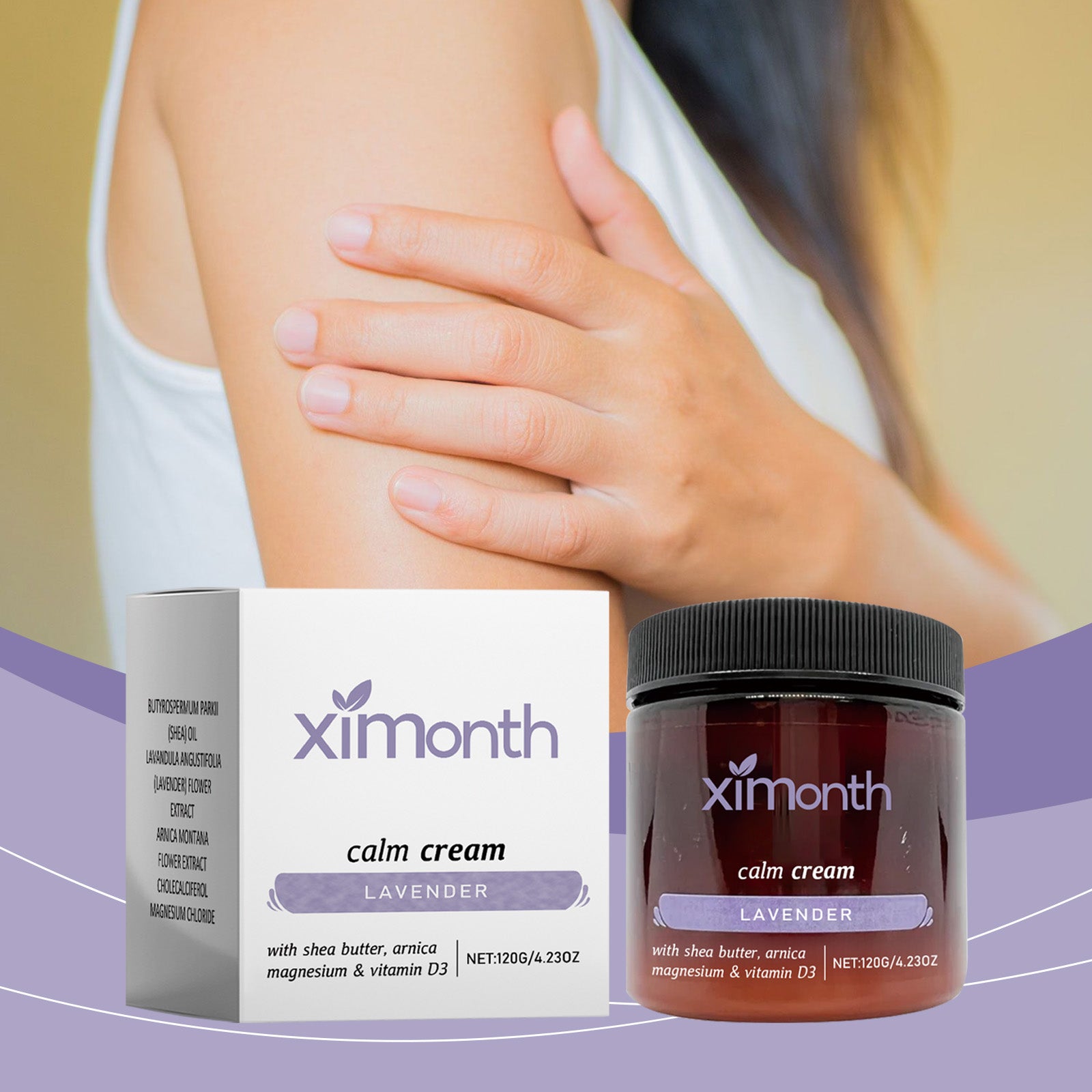 Ximonth Body Soothing Cream Hydrating Moisturizing Massage Nourishing Soothing Cream For Uncomfortable Body Care