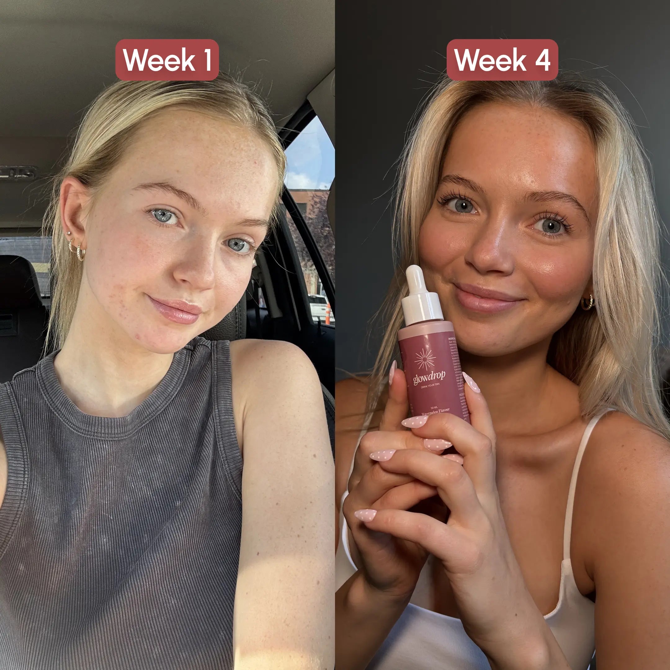 Tanning Face & Body Serum Drops – Natural Bronzing Glow